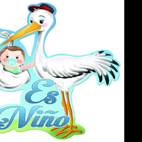 POSTER CIGUEÑA NIÑO GDE. PARIS 1420821 PADI BOL.C1 E.25